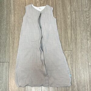Little Unicorn Muslin Cotton Gray Sleep Sack size XL